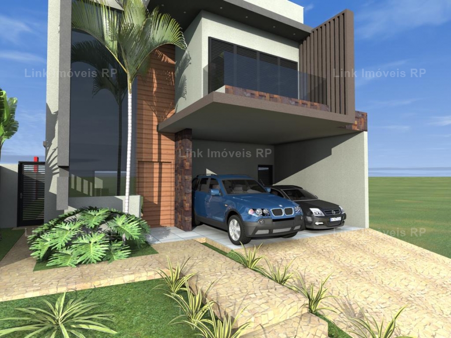 Casa em Condomnio 204m em Jardim Cybelli em Ribeiro Preto, por R$ 945.000