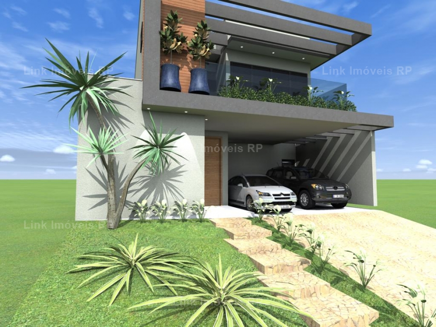 Casa em Condomnio 204m em Jardim Cybelli em Ribeiro Preto, por R$ 945.000